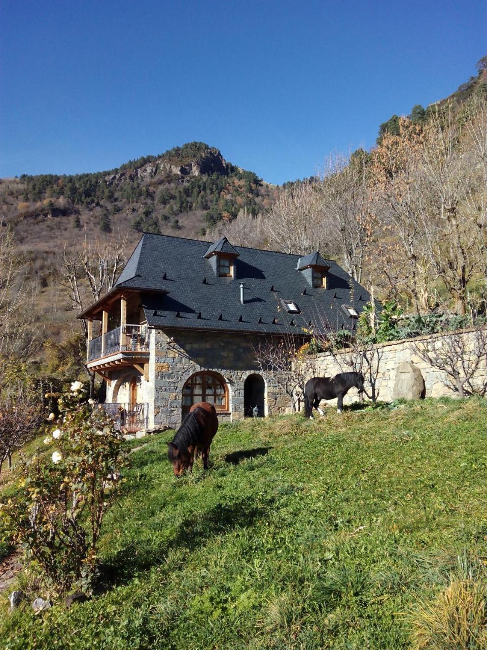Casa Rural Fontamil Gistain Екстер'єр фото